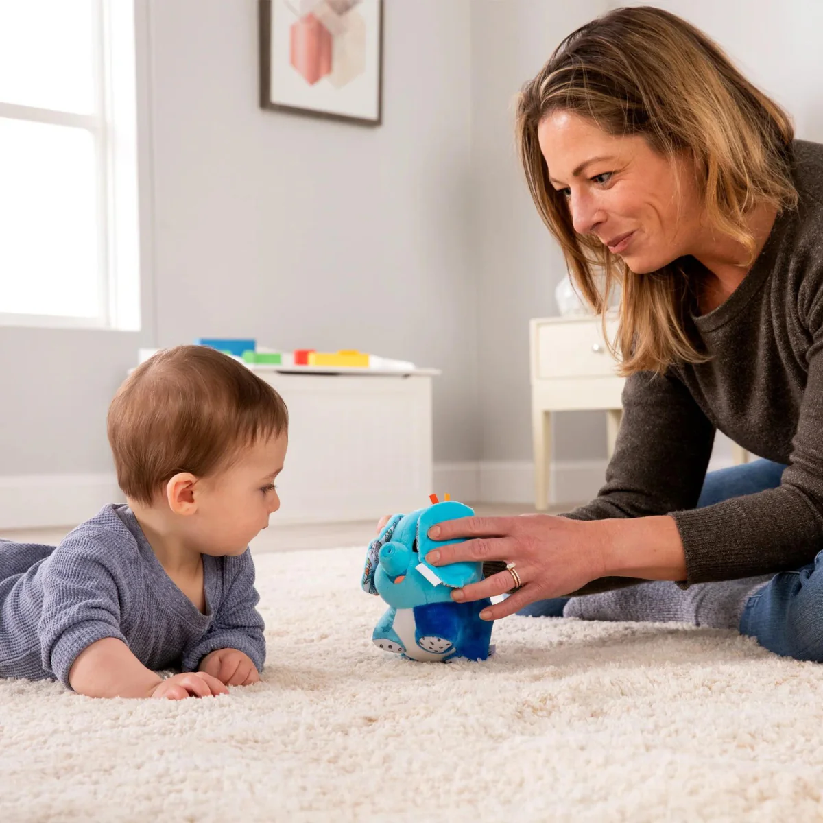Lamaze Peek & Puff Elephant - Image 3