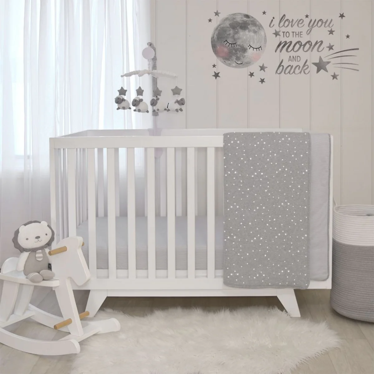 Living Textiles Jersey Cot Comforter - Image 6