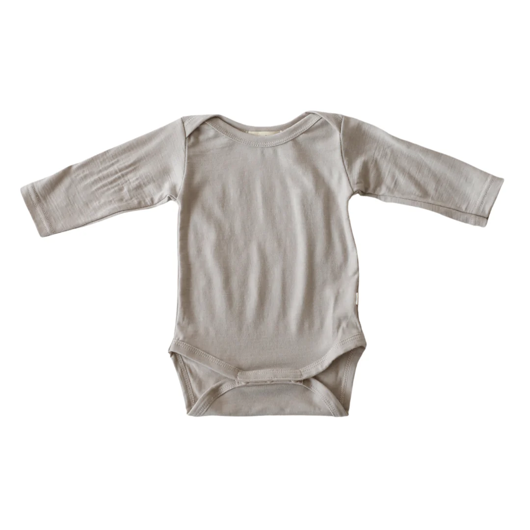 Mokopuna Merino Long Sleeve Shortsuit - Image 12