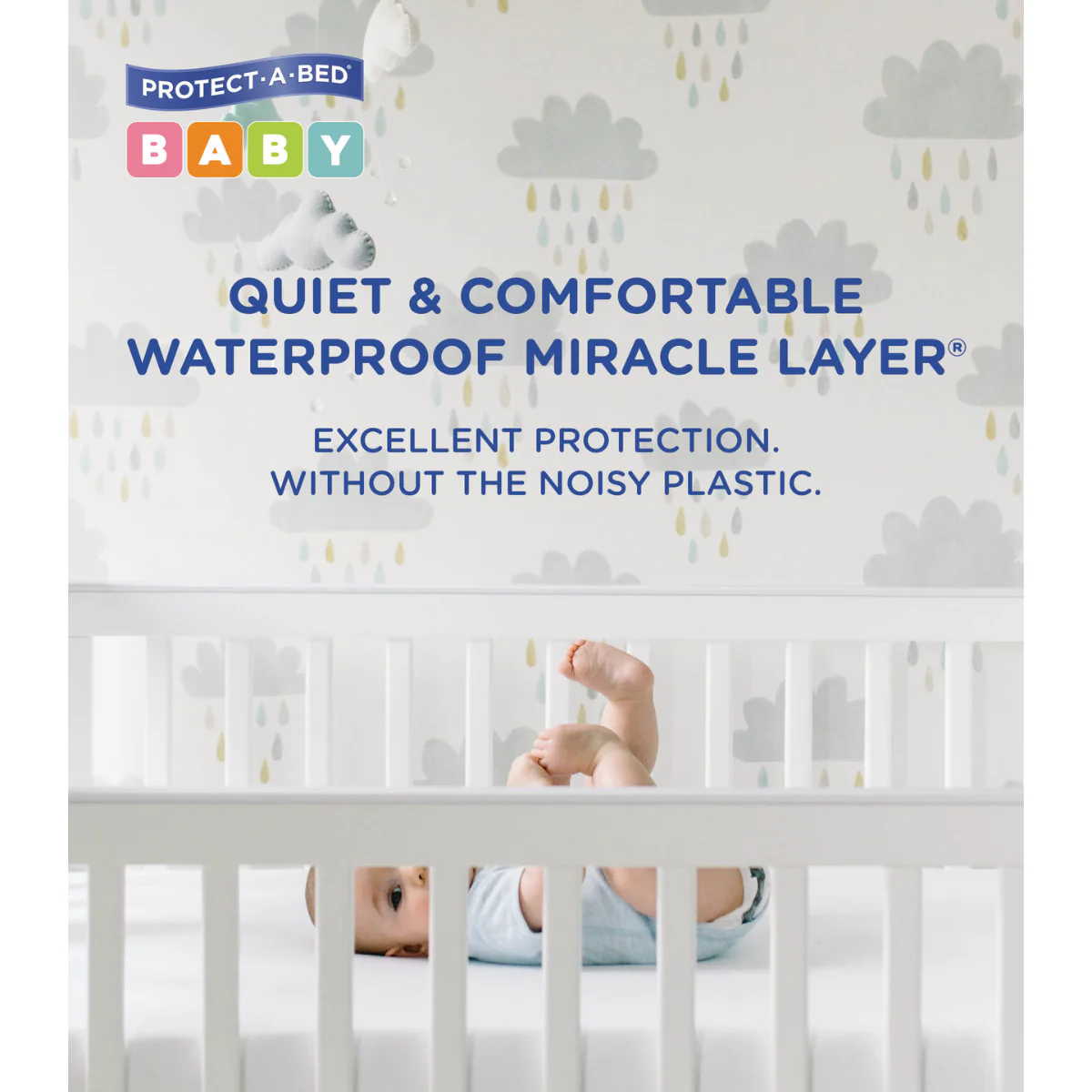 Protect-A-Bed Quilted Cotton Fitted Cot Mattress Protector - 2 Pack - Image 4