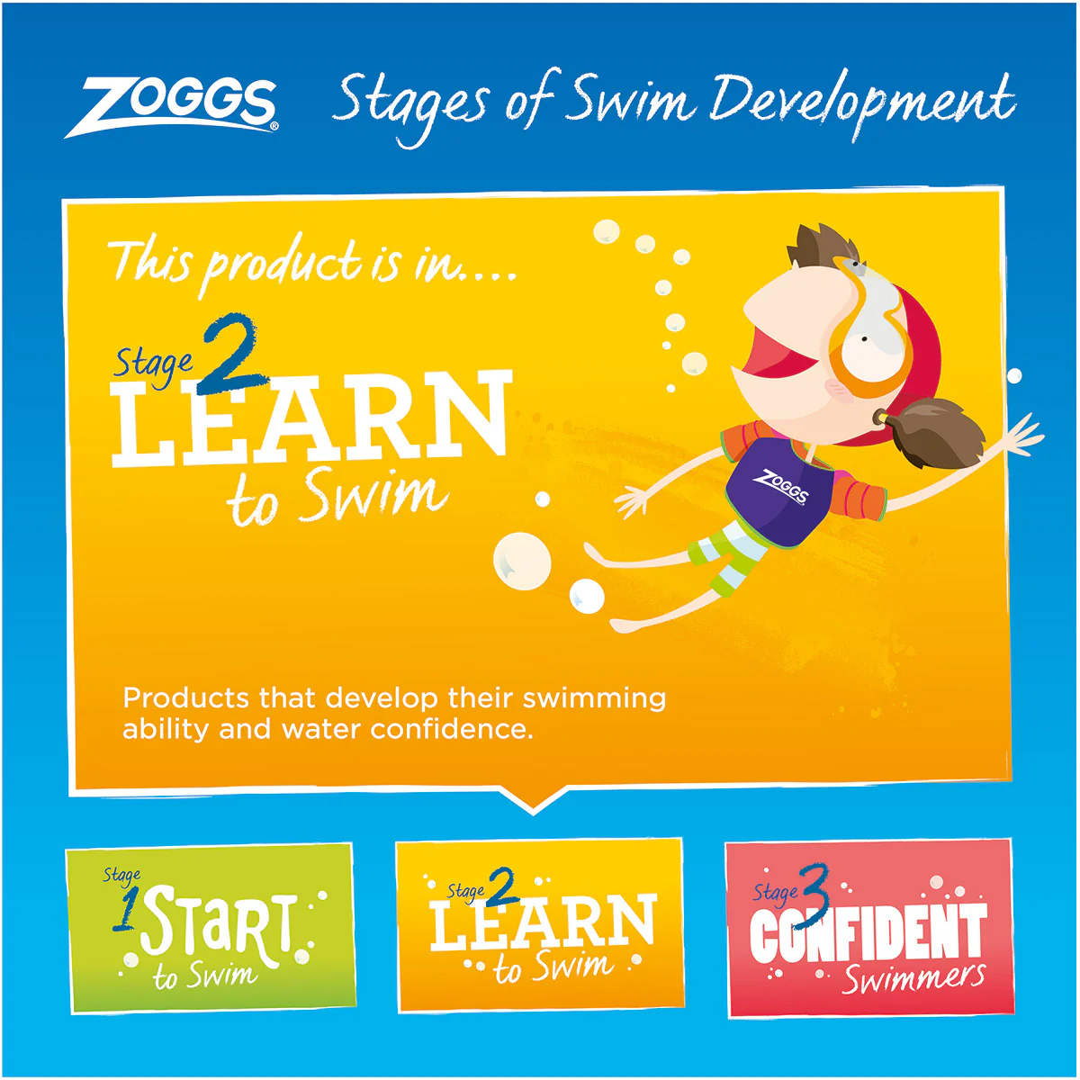 Zoggs Water Wings Vest - Image 18